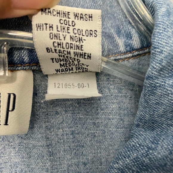 Y2k GAP Women Jean Vest - Picture 5 of 9